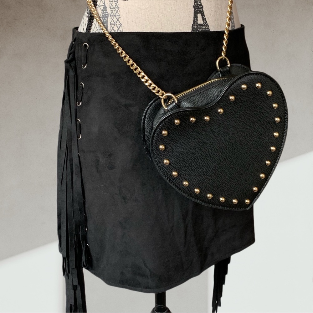 🍋 Leather heart purse 🖤 - Picture 11 of 13